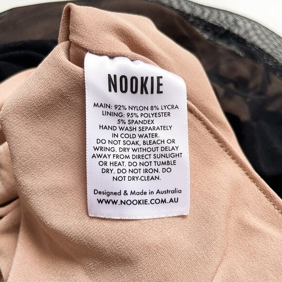 Nookie Mecca Mini Dress Black Size XL NEW NWT - Picture 6 of 9